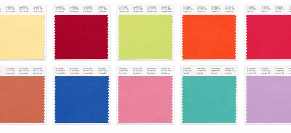 10 главных оттенков Pantone для сезона весна-лето 2027