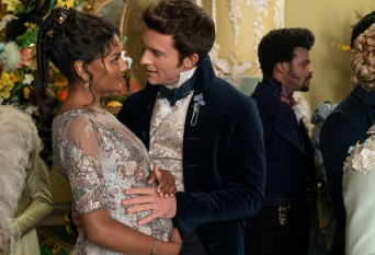 Кадр из третьего сезона сериала «Бриджертоны»