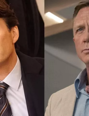 Кадры из фильмов «Анна» и «Достать ножи: Стеклянная луковица»